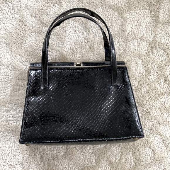 Vintage Lennox black purse - Picture 1 of 7